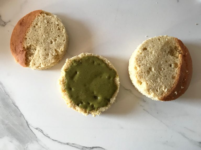 Torta Vallé ripieno pistacchio