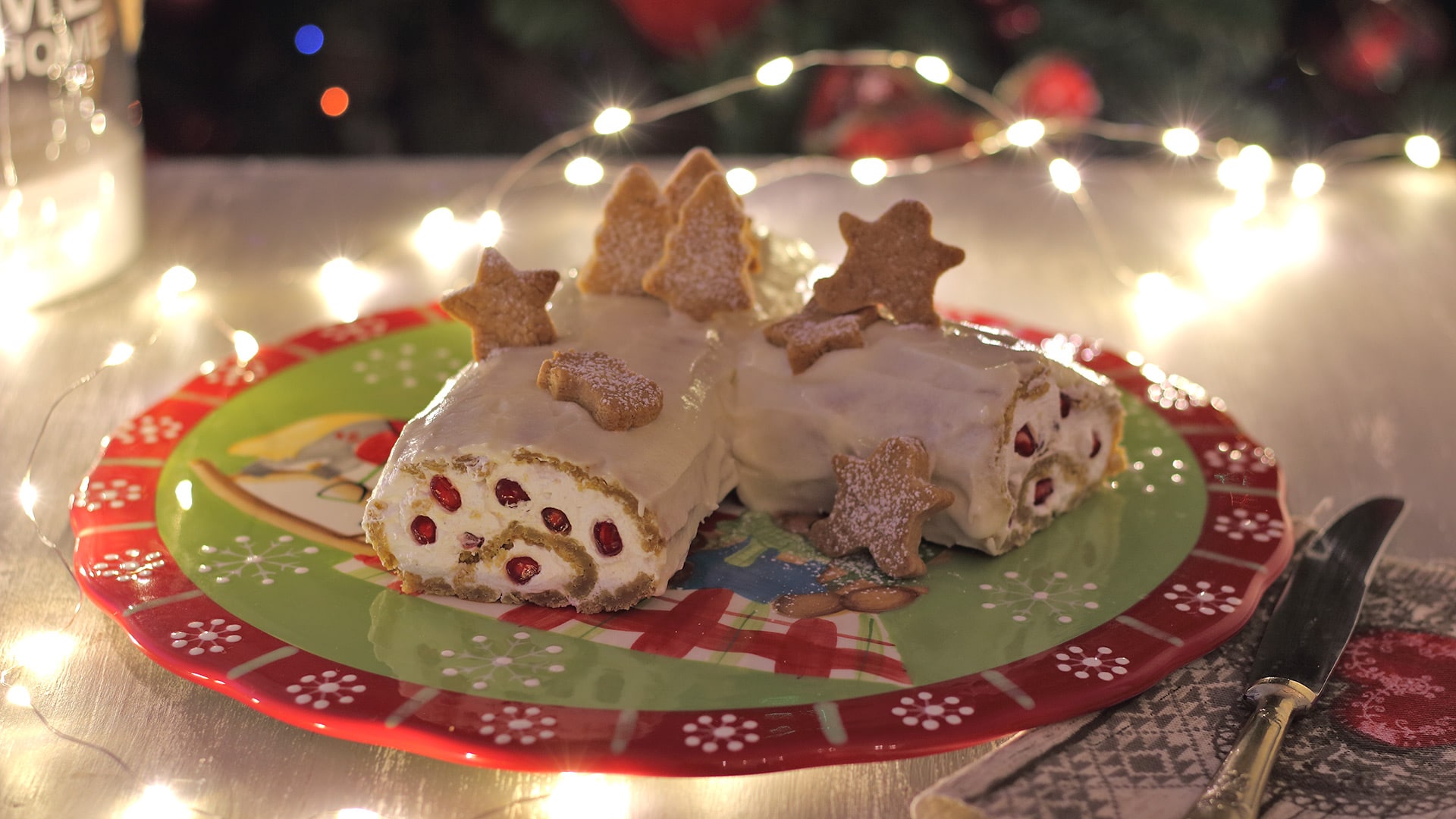 Dolce Di Natale Tronchetto.Tronchetto Di Natale Speziato La Ricetta Veloce Valle Italia