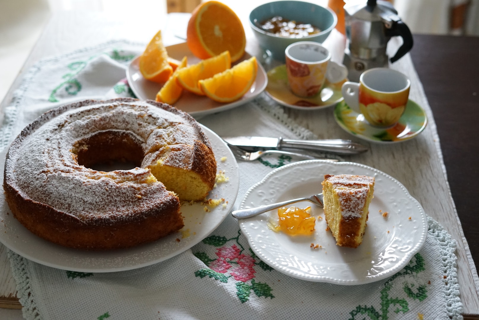 Ciambella all’arancia