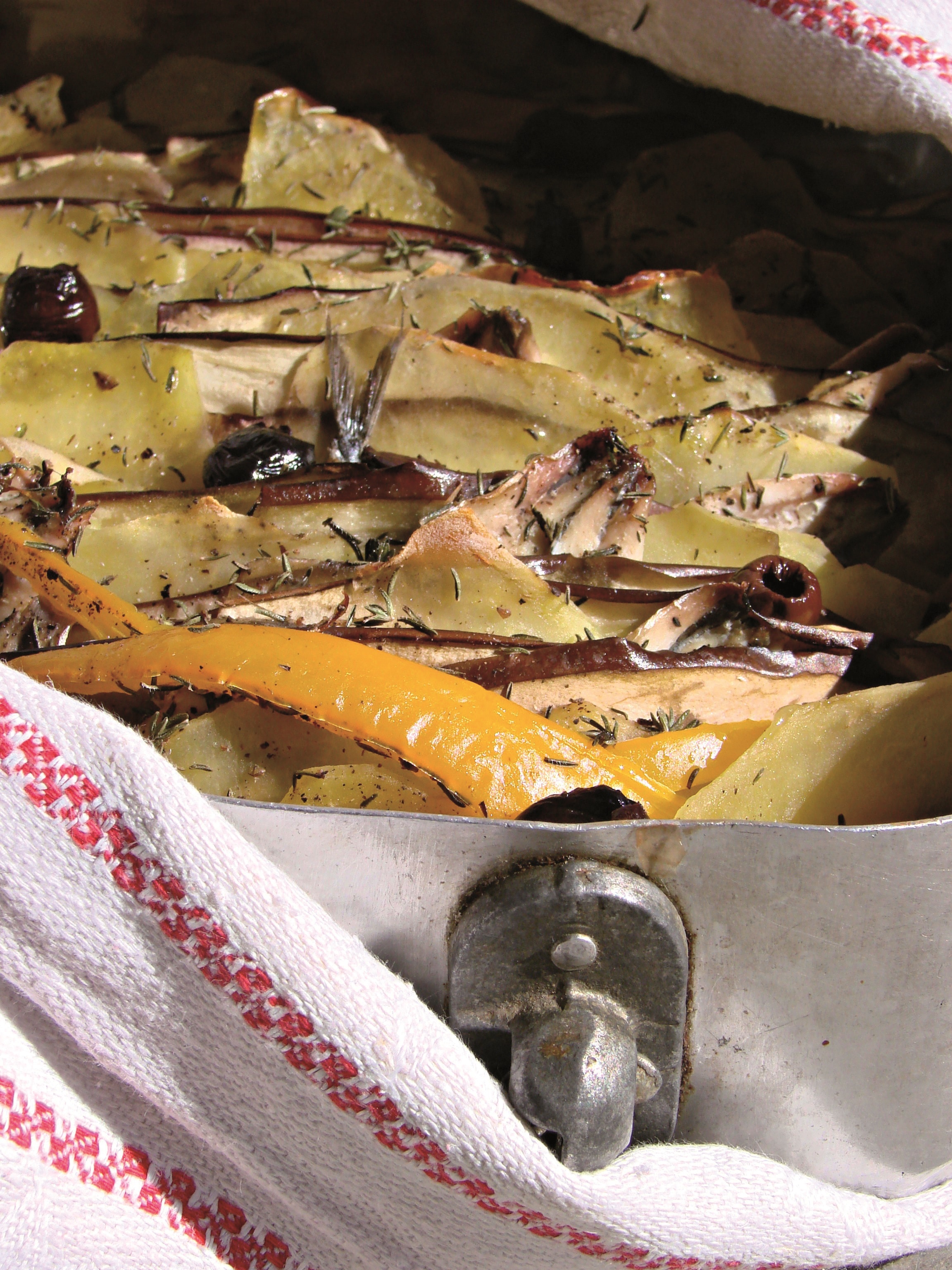 Teglia di verdure al profumo di mare