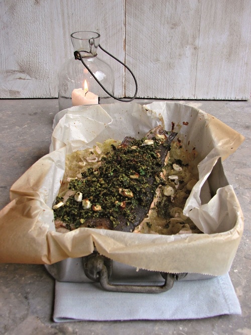 Trota salmonata alle erbe aromatiche