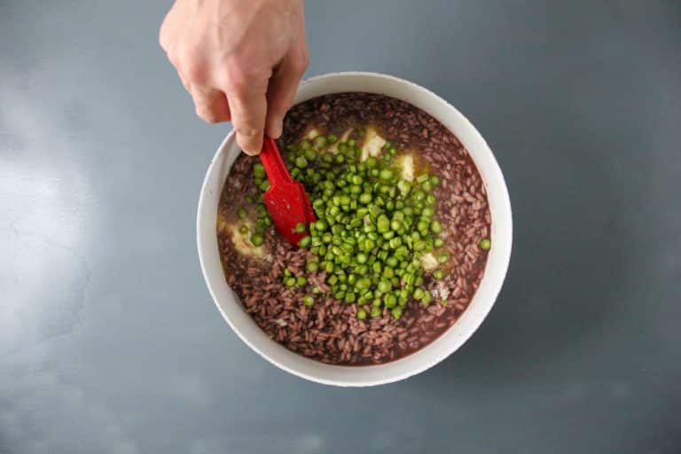Risotto agli asparagi, vino rosso e pecorino - Step 2 - 3