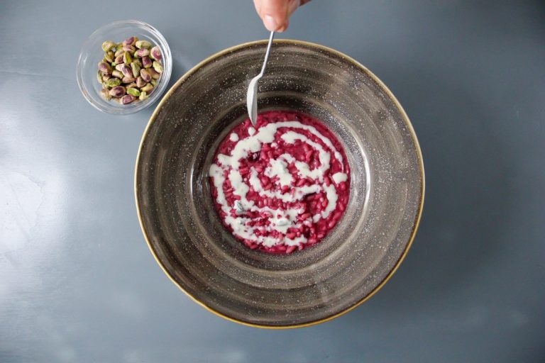 Risotto alla rapa rossa - Step 6