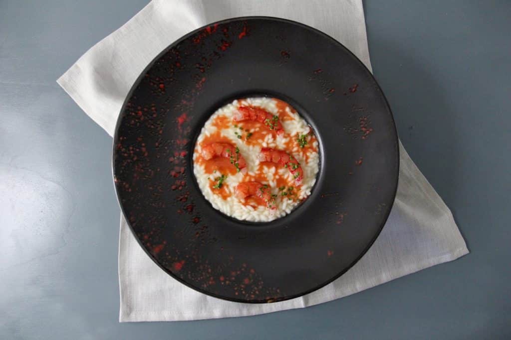 risotto al gambero rosso