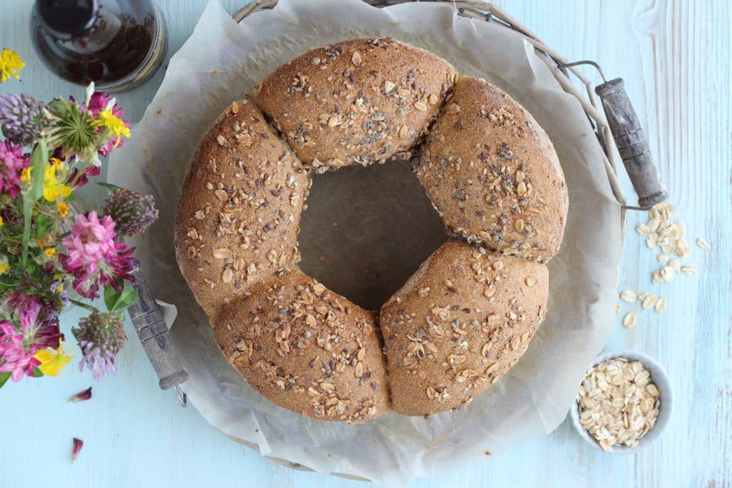 Pane alla birra con avena