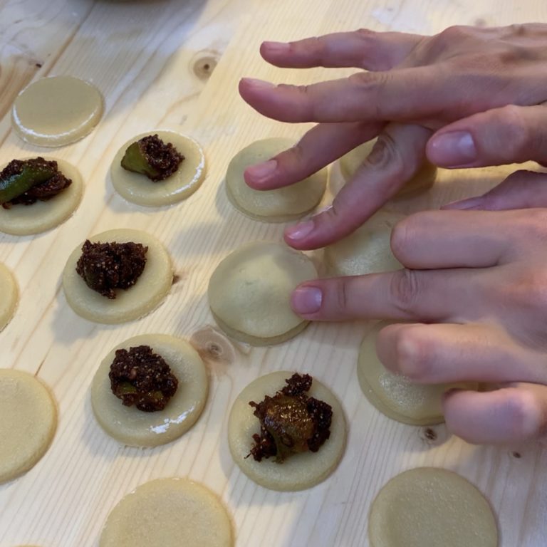 Biscotti fichi e cioccolato 10