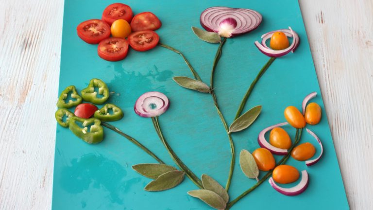 Focaccia soffice senza impasto alle verdure 8
