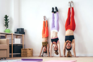 equilibrio e stabilità verticale ragazze