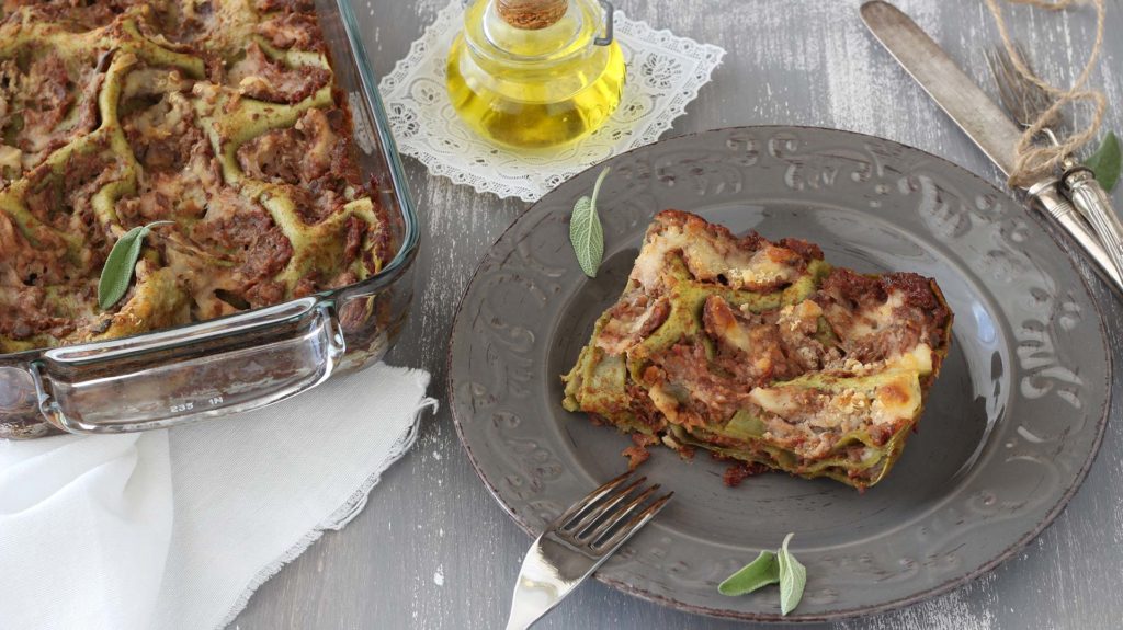 Lasagne Veg al ragù di melanzane