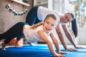 pliometria mamma e figlia