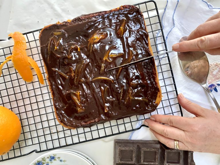 torta arance cioccolato fondente 10