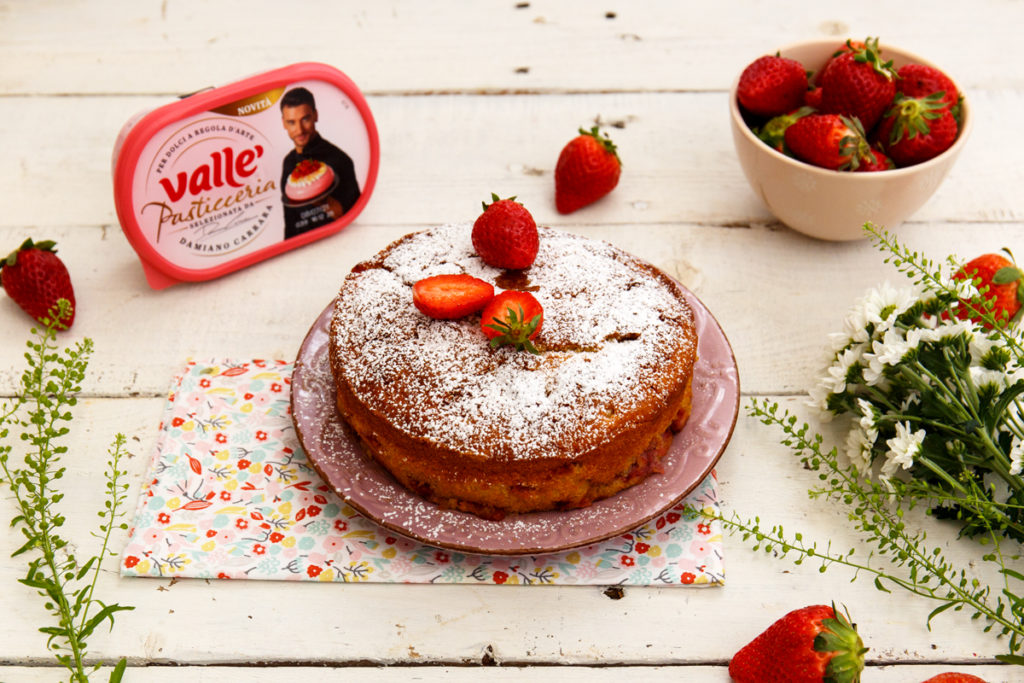 Torta soffice alle fragole