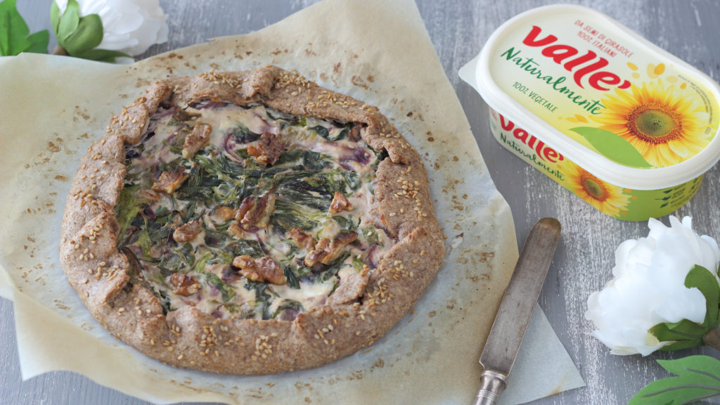 Torta salata vegana