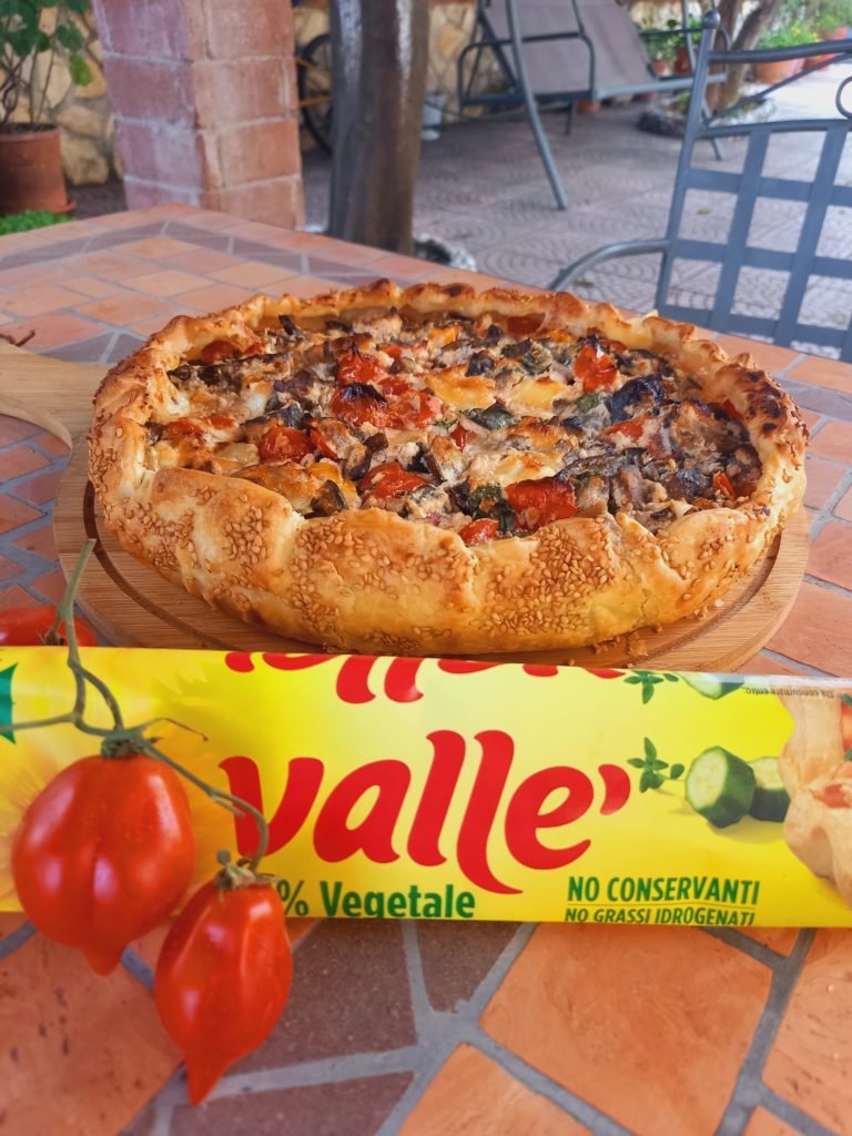 Crostata rustica mediterranea