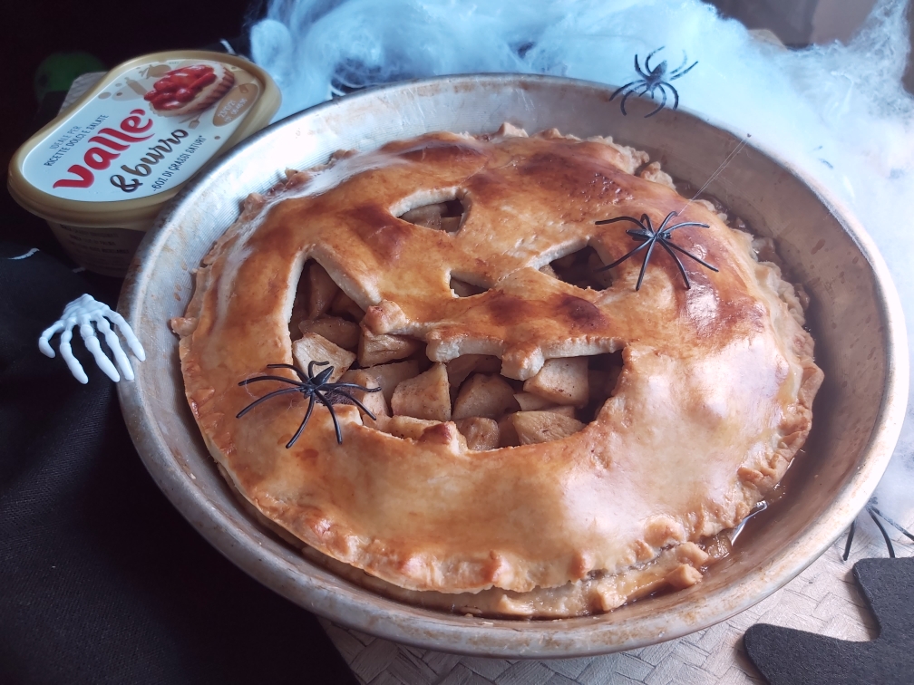 Crostata di Halloween alle mele