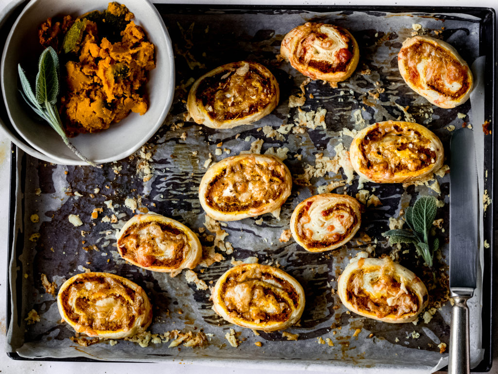 Girelle zucca e formaggio