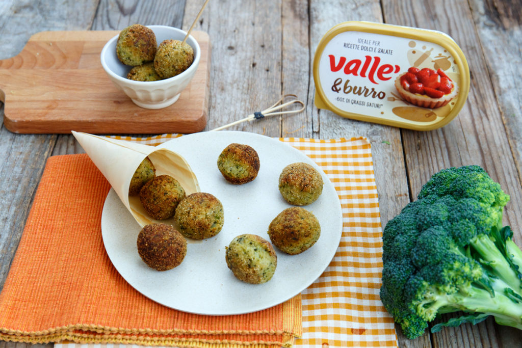 Polpette ai broccoli con cuore filante