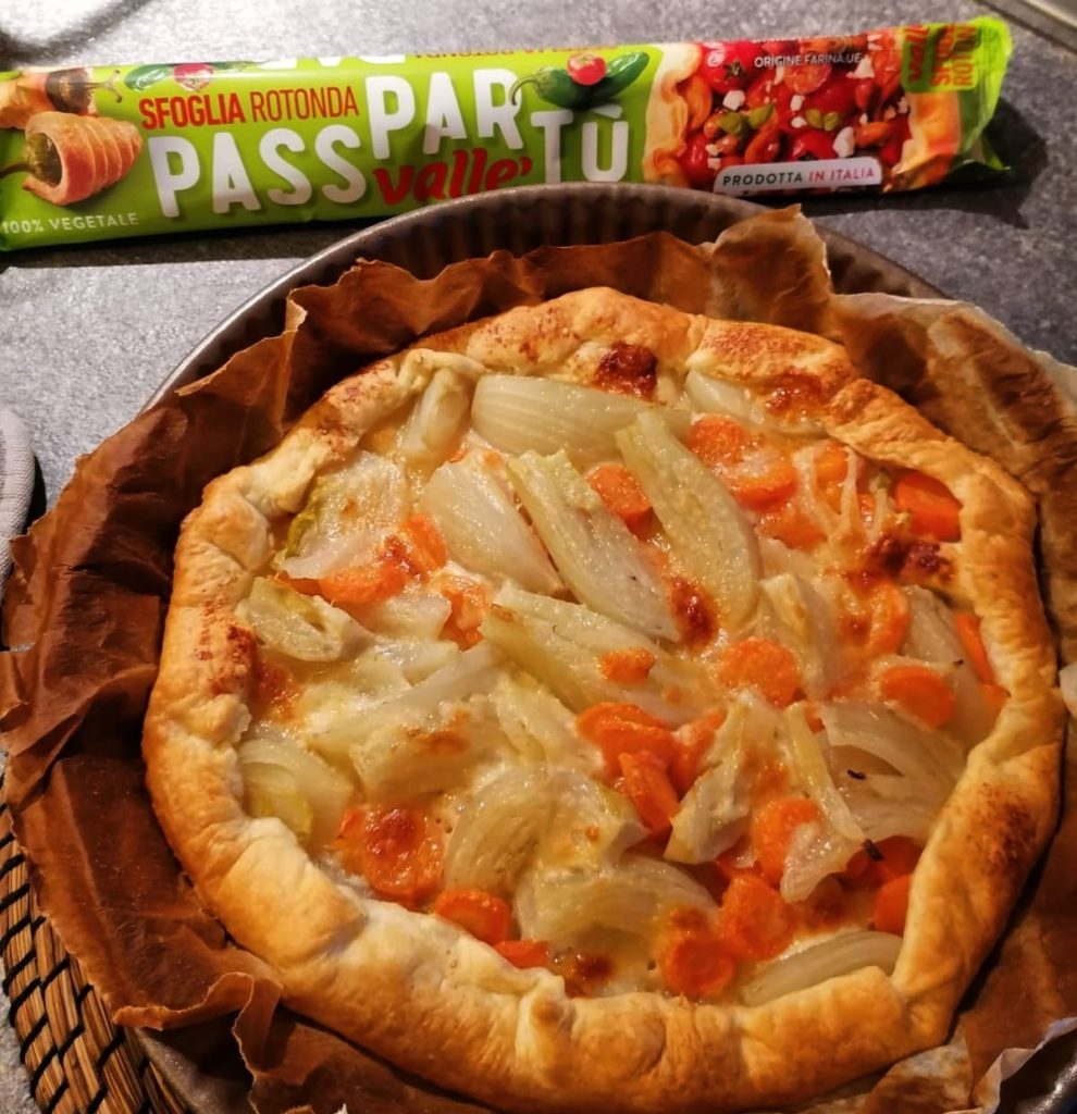Torta rustica senza lattosio