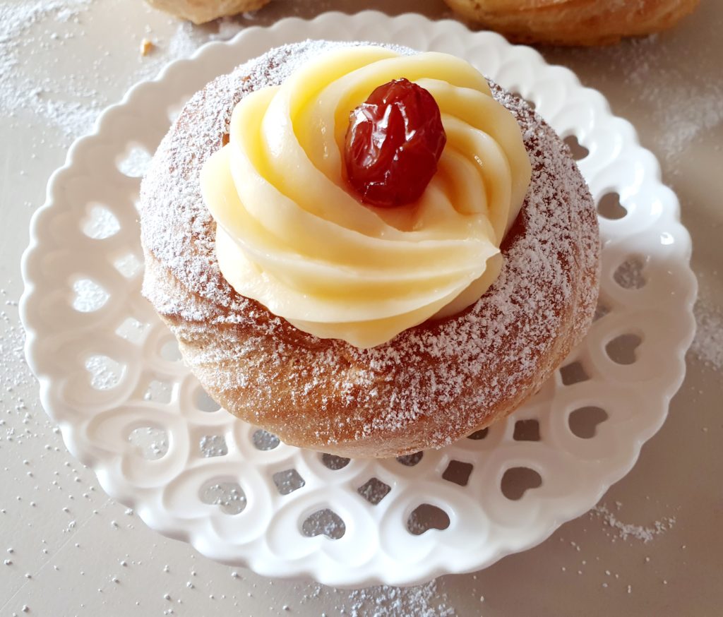 Zeppole di San Giuseppe al forno senza burro