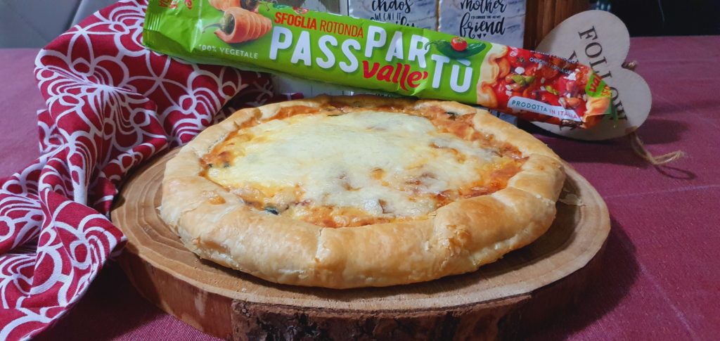 Quiche di speck, zucchine e scamorza