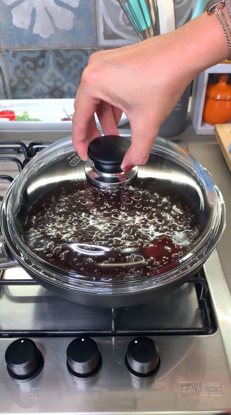 torta in padella al cioccolato ricotta e fichi vallé 5